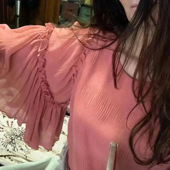 Beautiful crinkled blouse - Picture 9 of 11